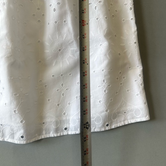 5 for $40 Loft Top Blouse Shirt Size XL White Lace - Picture 6 of 7